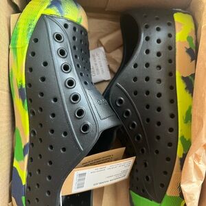 Native Shoes Kids Jefferson Marbled Shoes for Kids - Size C12